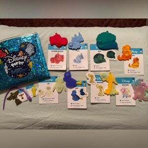 Disney Colorful Character Keychain Set